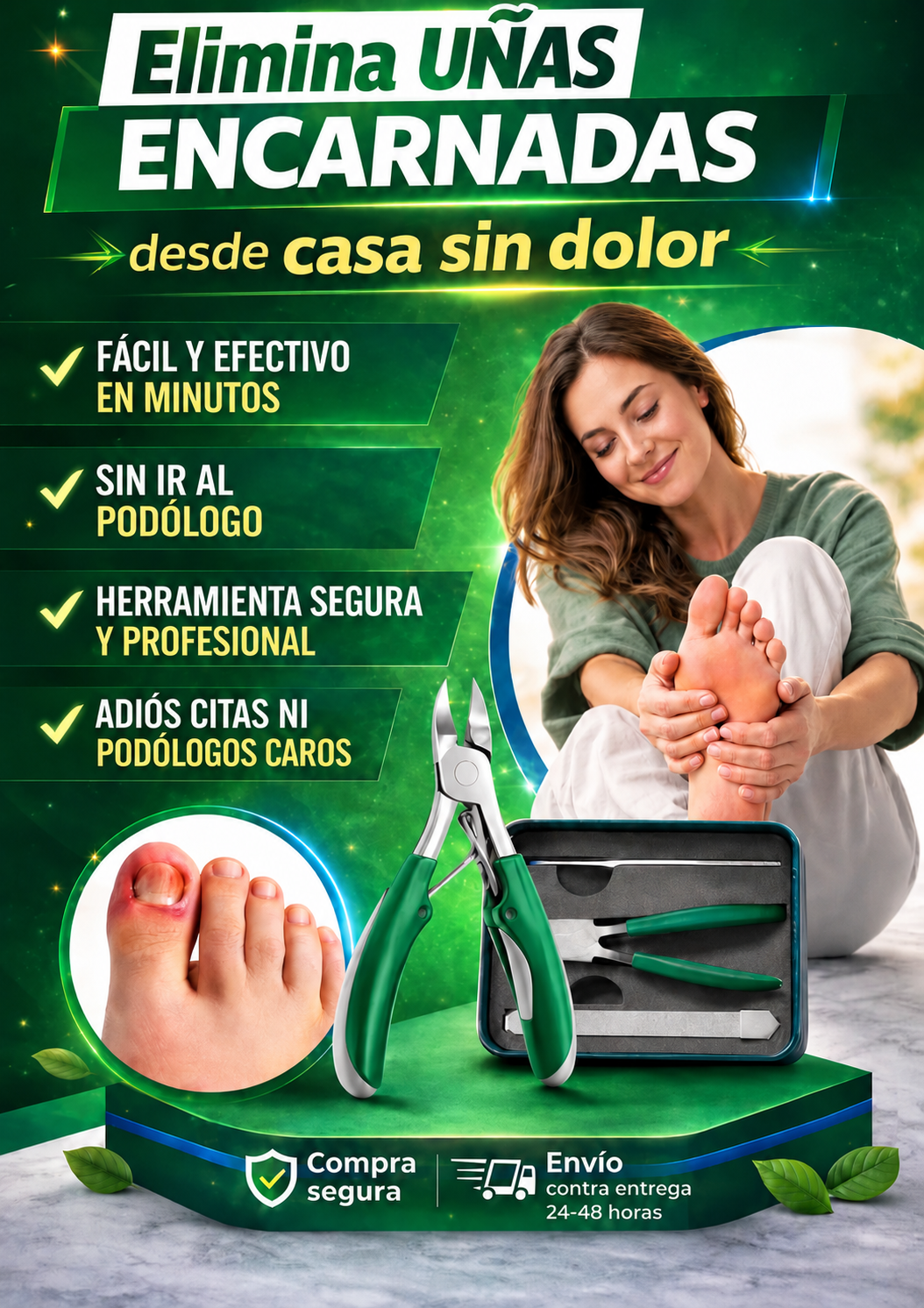 Set Profesional para Uñas Encarnadas