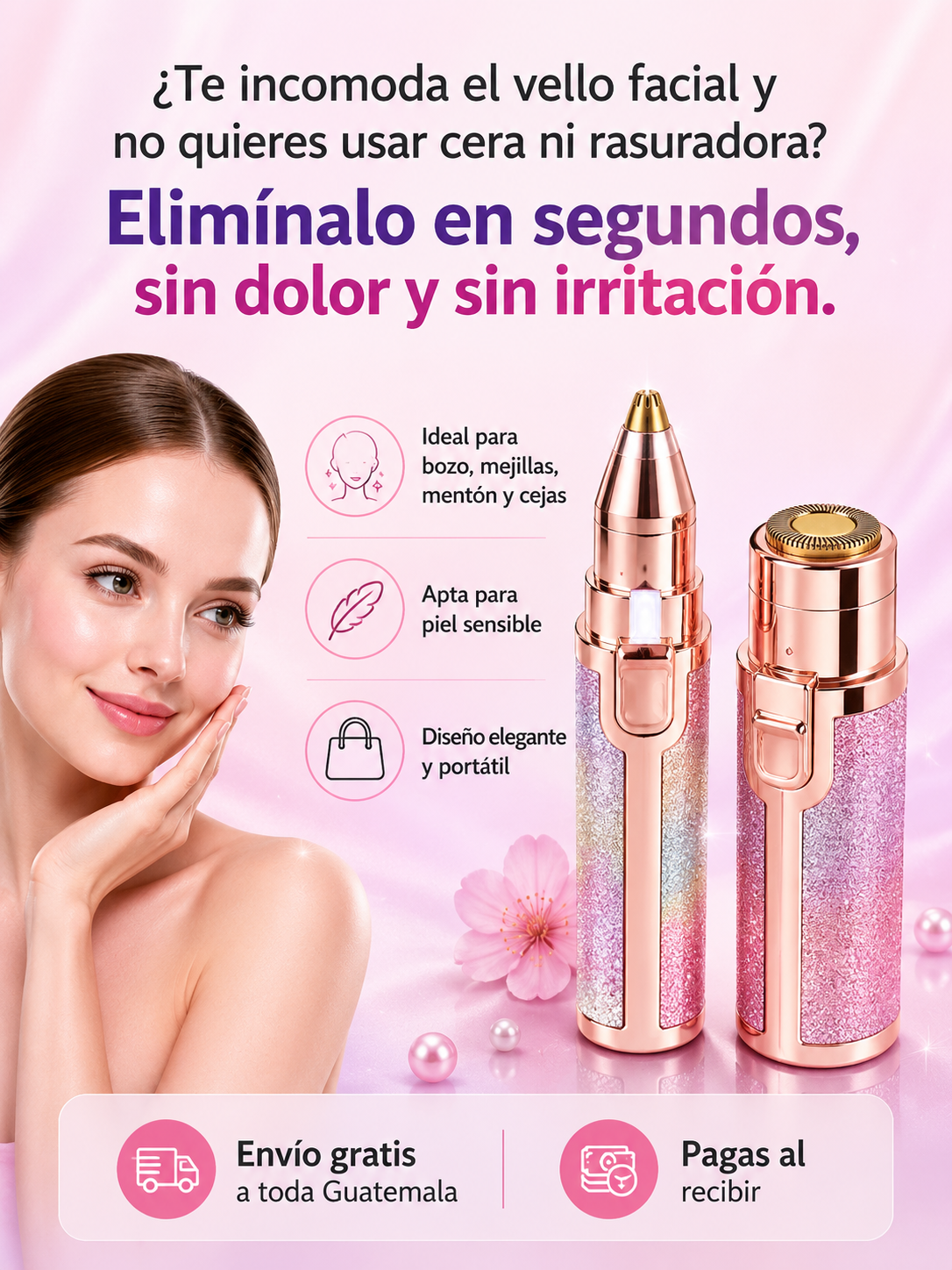 Depiladora 2 en 1